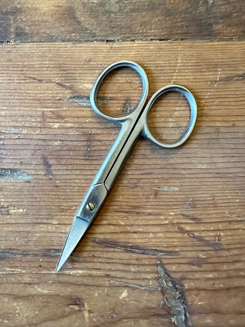 Stainless Steel Nail Scissors Curved for Nail Tips